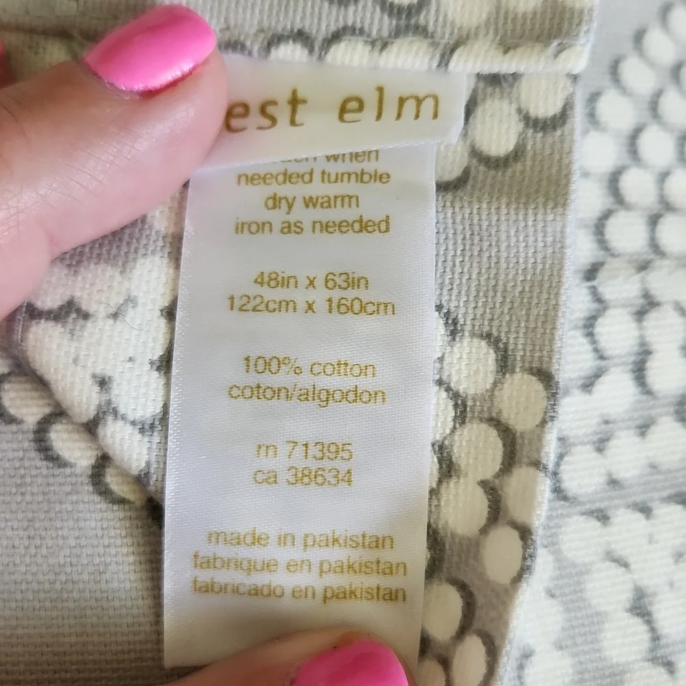 West Elm Window Panel